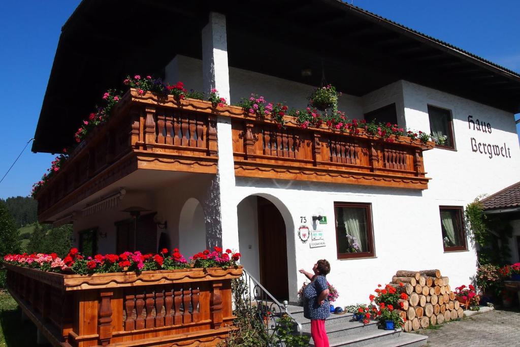 Haus Bergwelt Lägenhet Grän Exteriör bild